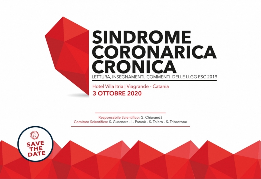 SINDROME CORONARICA CRONICA - LETTURA, INSEGNAMENTI, COMMENTI DELLE LLGG ESC 2019