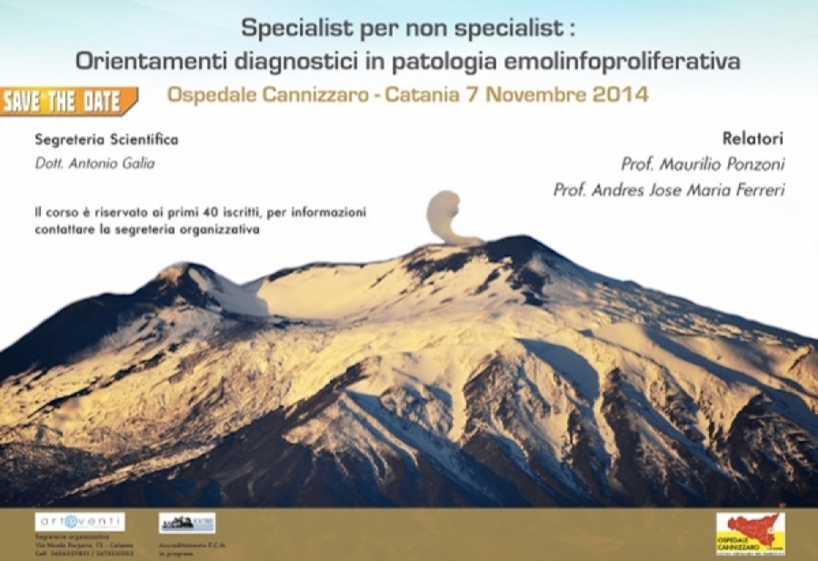 Specialist per non specialist: orientamenti diagnostici in patologia emolinfoproliferativa 